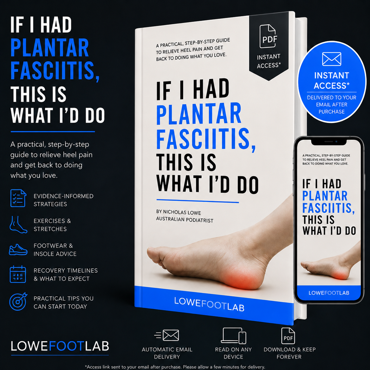 If I had Plantar Fasciitis, This Is Exactly What I'd Do. PDF Recovery Guide.